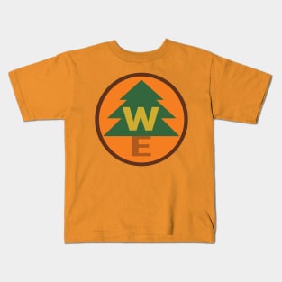 Wilderness Explorer design Kids T-Shirt